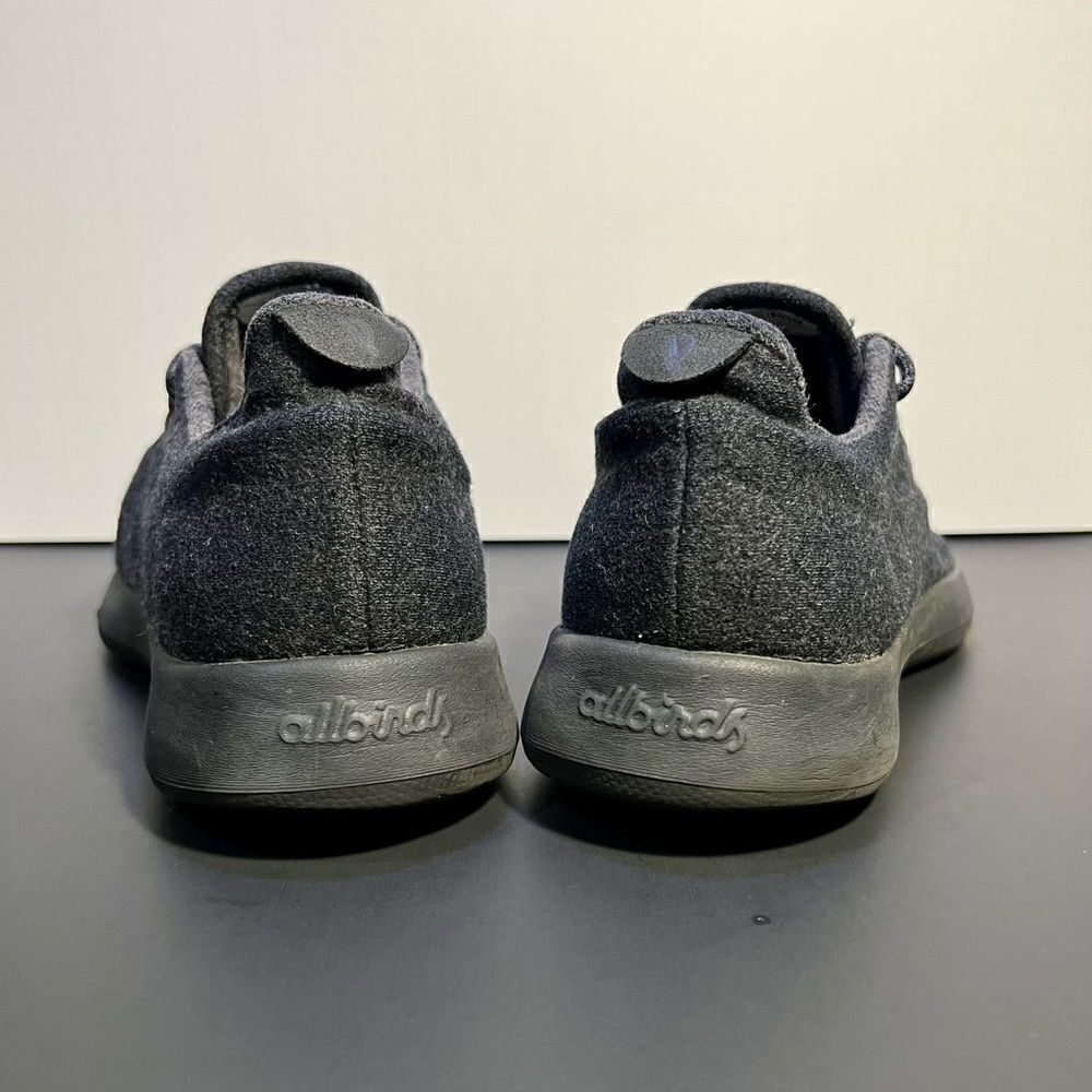 Mens ALLBIRDS Wool Runners Natural Black Comfort Shoes / Size 10 - Picture 5 of 10